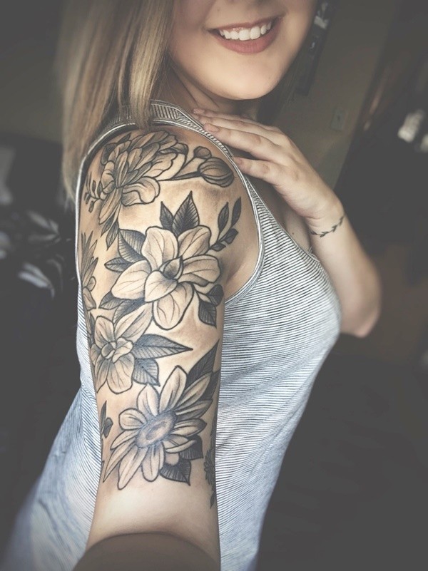 40 Attractive Sleeve Tattoo Ideas For Women In 2020 - vrogue.co